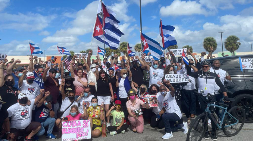 Agradece Díaz-Canel apoyo solidario de caravanas contra el bloqueo en Estados Unidos y Canadá Agradece Díaz-Canel apoyo solidario de caravanas contra el bloqueo en Estados Unidos y Canadá