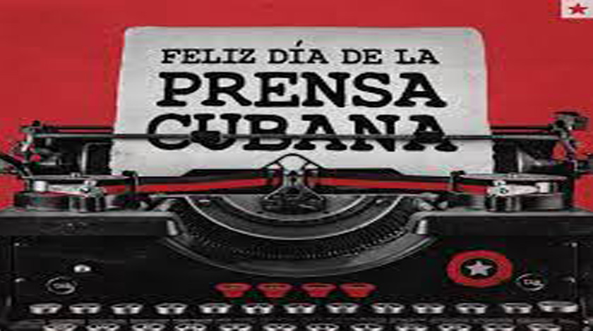 Felicita Esteban Lazo a los periodistas con motivo del Día de la Prensa Cubana Felicita Esteban Lazo a los periodistas con motivo del Día de la Prensa Cubana