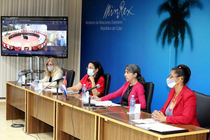 Sesiona Tercer Diálogo Cuba-Unión Europea sobre Medidas Coercitivas Unilaterales Sesiona Tercer Diálogo Cuba-Unión Europea sobre Medidas Coercitivas Unilaterales