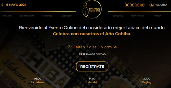 Festival del Habano virtual despierta interés en mercado internacional Festival del Habano virtual despierta interés en mercado internacional