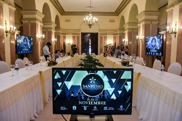 Festival italiano de San Remo llegará a Cuba por primera vez en noviembre Festival italiano de San Remo llegará a Cuba por primera vez en noviembre