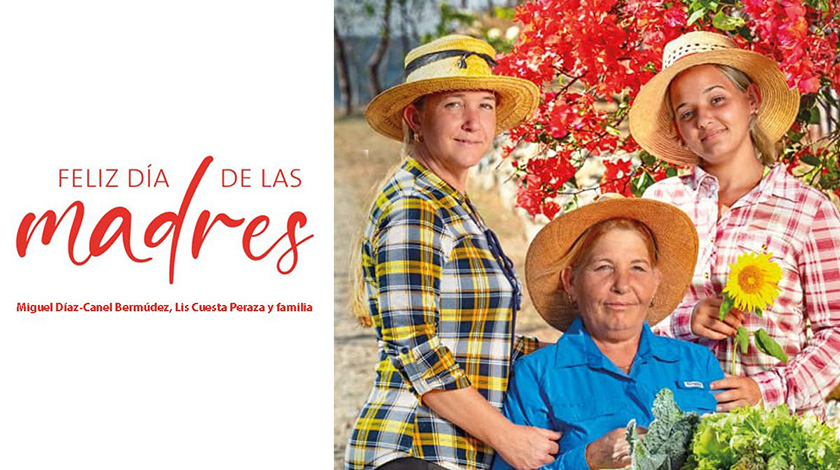 Felicita Díaz-Canel a las madres cubanas, a las que califica de soporte de la nación Felicita Díaz-Canel a las madres cubanas, a las que califica de soporte de la nación