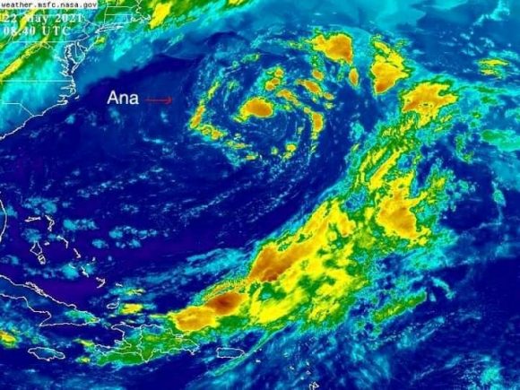 Se forma la tormenta subtropical Ana, primer organismo nombrado de la temporada ciclónica Se forma la tormenta subtropical Ana, primer organismo nombrado de la temporada ciclónica