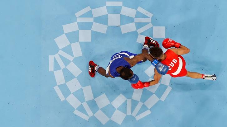 Boxeadores cubanos con 10 triunfos y van por más en Tokio 2020