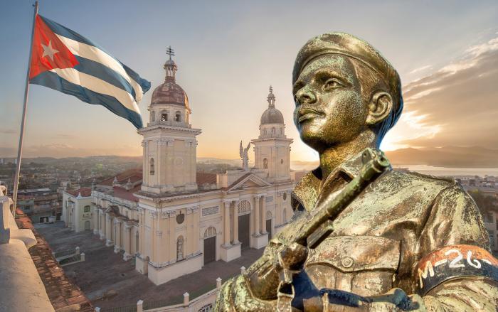 Nuestros mártires en pie, en cada hora de peligro Nuestros mártires en pie, en cada hora de peligro