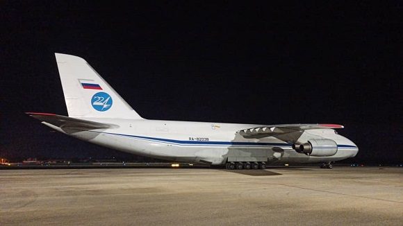 Llegan a Cuba aviones con ayuda humanitaria desde Rusia Llegan a Cuba aviones con ayuda humanitaria desde Rusia