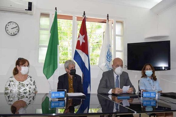 Italia aporta fondos para asistencia alimentaria en hospitales de La Habana y Matanzas Italia aporta fondos para asistencia alimentaria en hospitales de La Habana y Matanzas