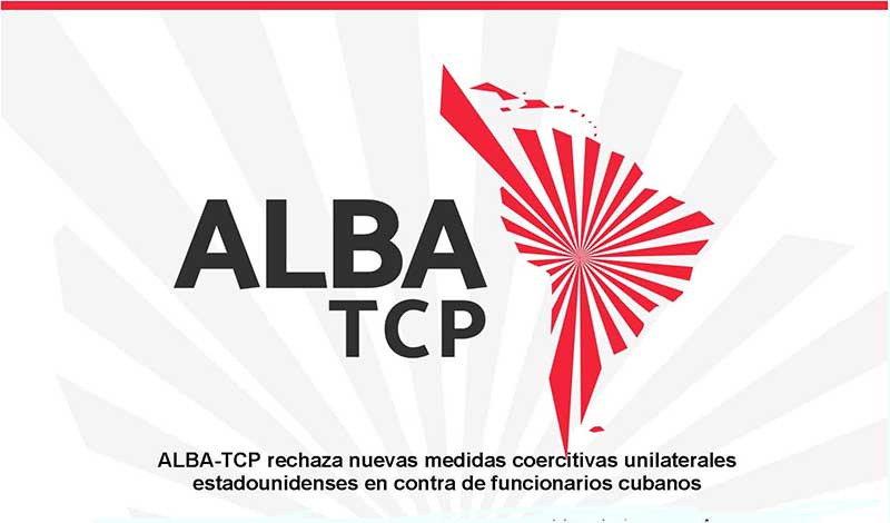 Cuba agradece rechazo de ALBA-TCP a medidas coercitivas de EE.UU. Cuba agradece rechazo de ALBA-TCP a medidas coercitivas de EE.UU.