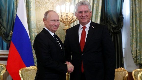 Sostuvo Díaz-Canel conversación telefónica con el presidente de la Federación de Rusia Sostuvo Díaz-Canel conversación telefónica con el presidente de la Federación de Rusia