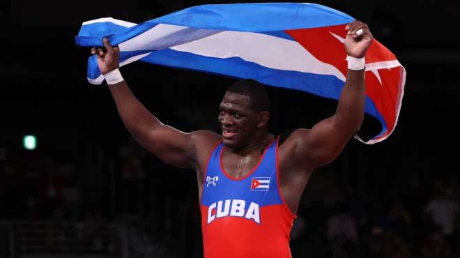 Gladiador Mijaín López concretó cuarta corona olímpica en Tokio 2020 Gladiador Mijaín López concretó cuarta corona olímpica en Tokio 2020