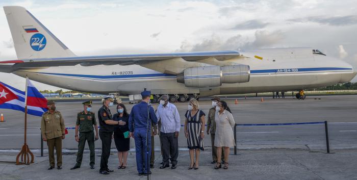 Llegó a Cuba nuevo donativo de alimentos desde Rusia Llegó a Cuba nuevo donativo de alimentos desde Rusia