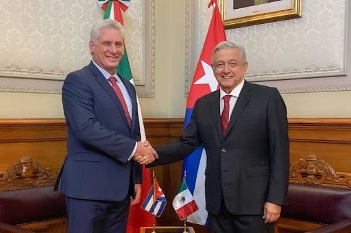 López Obrador anunció visita oficial del presidente cubano a México López Obrador anunció visita oficial del presidente cubano a México