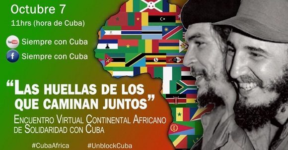 Presidente Díaz-Canel agradece a los participantes en evento de solidaridad en África Presidente Díaz-Canel agradece a los participantes en evento de solidaridad en África