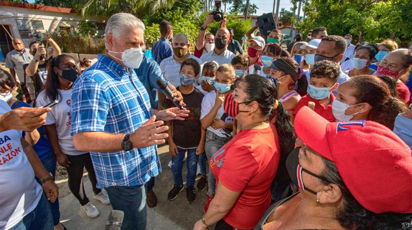 Destaca presidente cubano labores de transformación social en comunidades desfavorecidas Destaca presidente cubano labores de transformación social en comunidades desfavorecidas