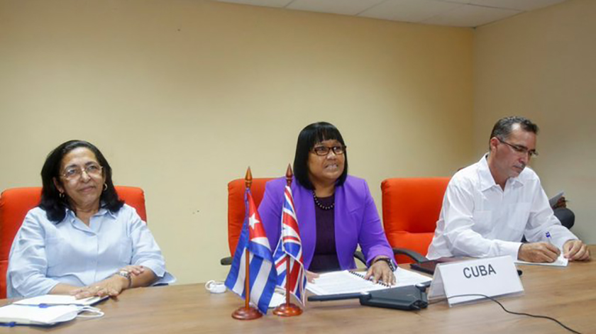 Cuba y Reino Unido reafirman voluntad de fortalecer relaciones bilaterales