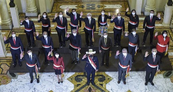 Castillo juramente nuevo gabinete encabezado por la ecologista Mirtha Vásquez Castillo juramente nuevo gabinete encabezado por la ecologista Mirtha Vásquez