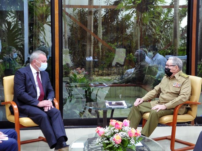 Recibió Raúl Castro a Vicepresidente del Gobierno de la Federación de Rusia Recibió Raúl Castro a Vicepresidente del Gobierno de la Federación de Rusia