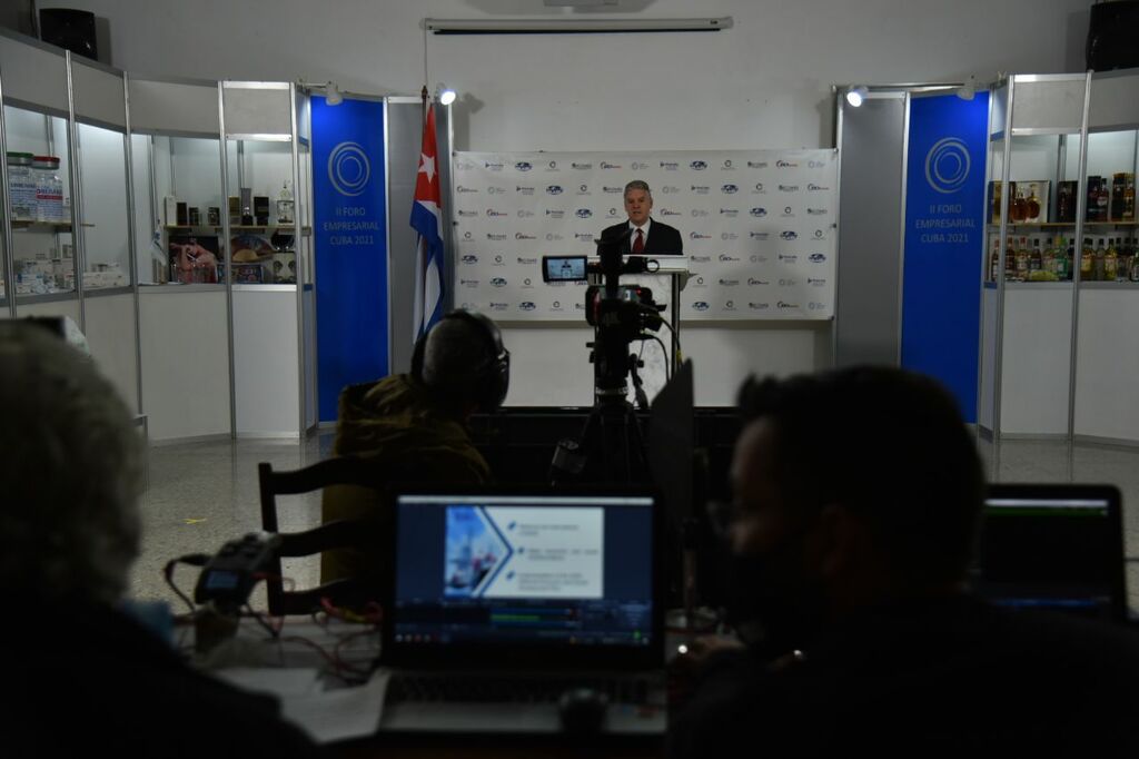 Vice primer ministro destaca importancia de foro empresarial Cuba 2021 Vice primer ministro destaca importancia de foro empresarial Cuba 2021