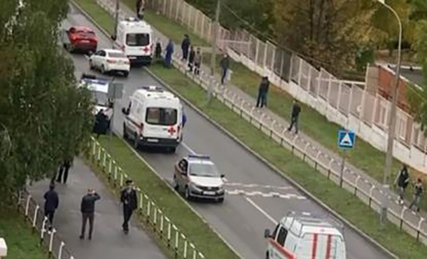 Tiroteo en una escuela rusa deja al menos 13 muertos y más de 20 heridos Tiroteo en una escuela rusa deja al menos 13 muertos y más de 20 heridos