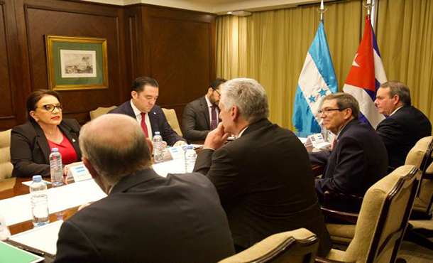 Presidente cubano sostiene reuniones con Lula y Xiomara Castro Presidente cubano sostiene reuniones con Lula y Xiomara Castro