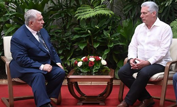 Recibe Díaz-Canel a Igor Sechin, admirable amigo de Cuba Recibe Díaz-Canel a Igor Sechin, admirable amigo de Cuba