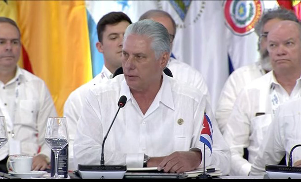 Cuenten siempre con Cuba en el empeño de consolidar un mundo más justo, solidario y sostenible