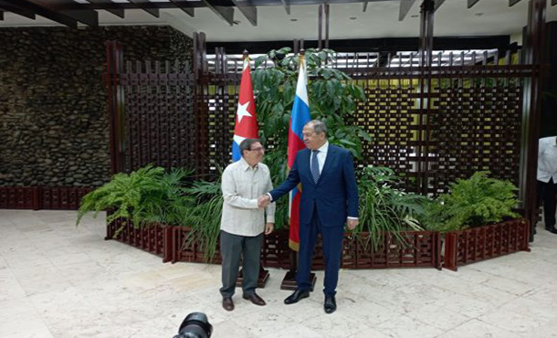 Canciller ruso Serguéi Lavrov desarrolla sus primeras actividades en Cuba Canciller ruso Serguéi Lavrov desarrolla sus primeras actividades en Cuba