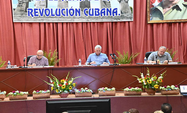 Preside Díaz-Canel reunión de análisis socioeconómico en Guantánamo Preside Díaz-Canel reunión de análisis socioeconómico en Guantánamo