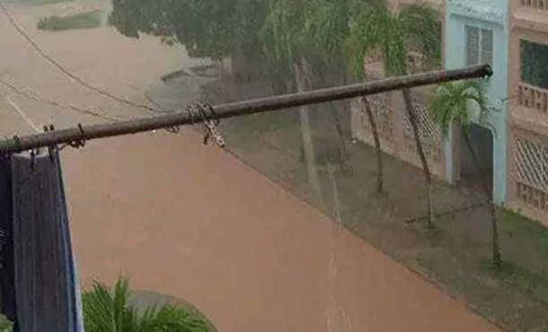 Intensas lluvias provocan inundaciones en región oriental de Cuba Intensas lluvias provocan inundaciones en región oriental de Cuba