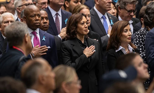 Kamala Harris encabezó homenaje en Nueva York a víctimas del 11/9 Kamala Harris encabezó homenaje en Nueva York a víctimas del 11/9