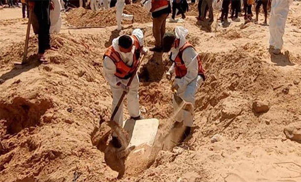 Gaza: Defensa Civil halla fosa común con casi 300 cuerpos tras ofensiva de Israel en el sur de la Franja Gaza: Defensa Civil halla fosa común con casi 300 cuerpos tras ofensiva de Israel en el sur de la Franja
