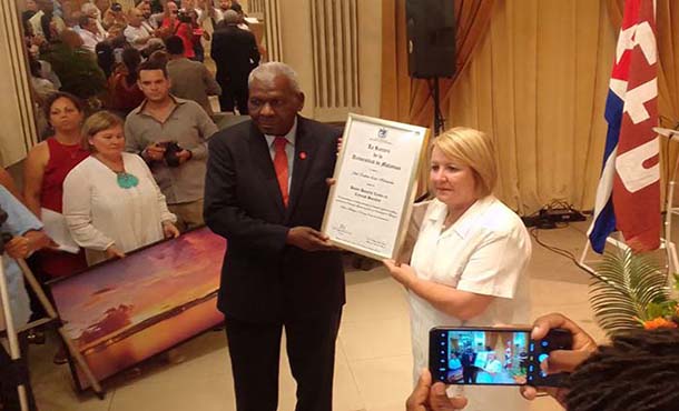 Recibe presidente de la Asamblea Nacional de Cuba título honorífico Recibe presidente de la Asamblea Nacional de Cuba título honorífico