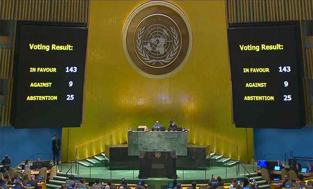 Asamblea General de la ONU aprueba nuevo estatus para Palestina Asamblea General de la ONU aprueba nuevo estatus para Palestina