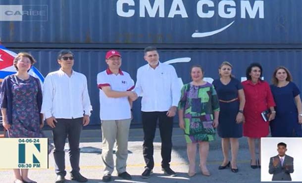 Recibe Cuba donación de arroz procedente de China Recibe Cuba donación de arroz procedente de China