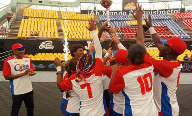 Cuba, campeón invicto en panamericano de baseball5 Cuba, campeón invicto en panamericano de baseball5