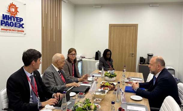 Se reúne Cabrisas en San Petersburgo con autoridades gubernamentales y representantes de empresas rusas Se reúne Cabrisas en San Petersburgo con autoridades gubernamentales y representantes de empresas rusas