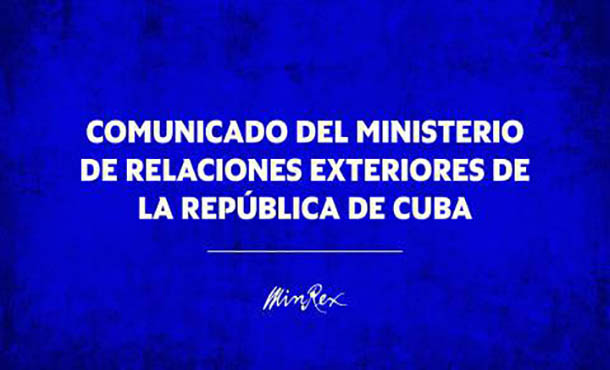 Minrex de Cuba: Rechazo categórico a acusaciones infundadas sobre interferencia electoral en EEUU Minrex de Cuba: Rechazo categórico a acusaciones infundadas sobre interferencia electoral en EEUU