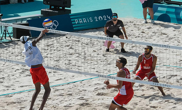 Dupla cubana de voly de playa invicta en París 2024 Dupla cubana de voly de playa invicta en París 2024