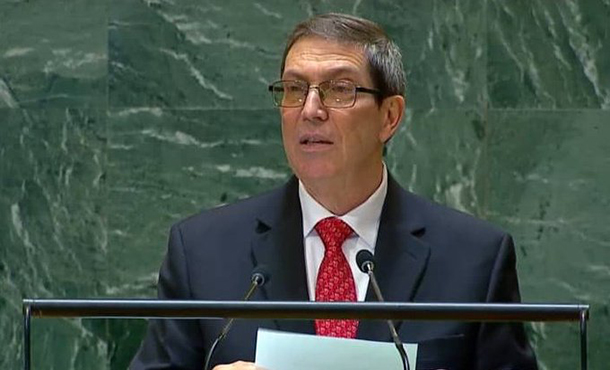 Cuba aboga por un orden internacional sin bloqueos Cuba aboga por un orden internacional sin bloqueos