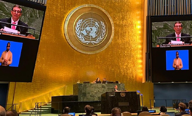 Cuba reclamó en Naciones Unidas voluntad política para un futuro justo Cuba reclamó en Naciones Unidas voluntad política para un futuro justo