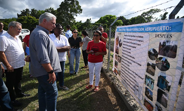Visita el presidente de Cuba el municipio Segundo Frente Visita el presidente de Cuba el municipio Segundo Frente