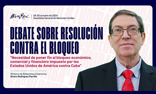 Expectación en Cuba por debate contra el bloqueo de EEUU Expectación en Cuba por debate contra el bloqueo de EEUU