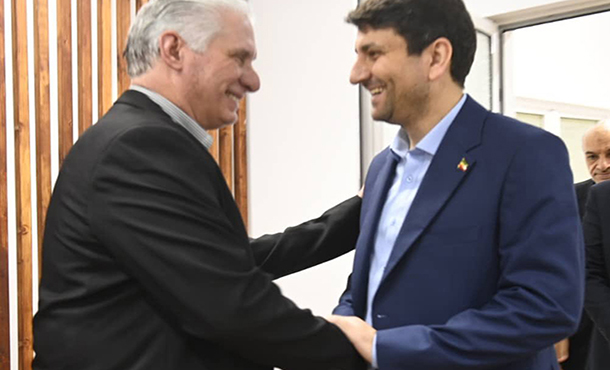 Dialogó Díaz-Canel con ministro iraní de Comunicación Dialogó Díaz-Canel con ministro iraní de Comunicación
