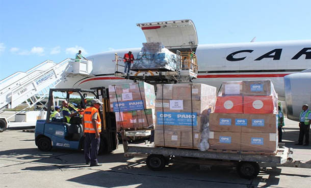 Arriban a Cuba donativos de Naciones Unidas y Venezuela Arriban a Cuba donativos de Naciones Unidas y Venezuela