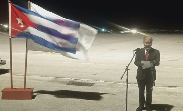 Cuba recibe donativo japonés para apoyar en la recuperación tras el huracán Rafael Cuba recibe donativo japonés para apoyar en la recuperación tras el huracán Rafael