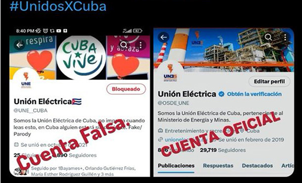 Alerta la UNE sobre desinformación a través de cuenta falsa Alerta la UNE sobre desinformación a través de cuenta falsa