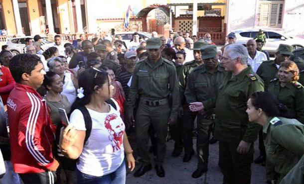 Visita presidente Díaz-Canel el municipio de Bejucal Visita presidente Díaz-Canel el municipio de Bejucal