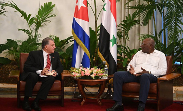 Destacan duraderos lazos de amistad entre Cuba y Siria Destacan duraderos lazos de amistad entre Cuba y Siria