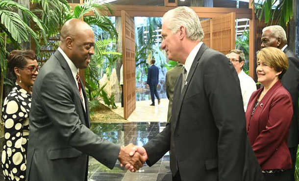 Sostuvo Díaz-Canel encuentro con embajadores caribeños Sostuvo Díaz-Canel encuentro con embajadores caribeños