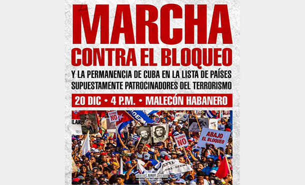 Cuba se alista para marcha contra hostilidad de EEUU Cuba se alista para marcha contra hostilidad de EEUU